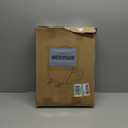 Elongated Toilet Seat Slow Close, Quiet Toilet Seat Cover with Never Loosen Durable Toilet Seat Lid Easy to Install & Clean, Polypropylene (PP), White (Elongated 18.5")