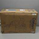 Cosbarn Luggage Sets 5 Piece Suitcases with Wheels, Suitcase Set ABS Hard Case Luggage with TSA Lock Spinner Wheels Durable Travel Luggage (5-Piece Set(20"/24"/28")) (Black)