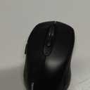 TECKNET Bluetooth Mouse, 4000DPI Wireless Mice for Laptop 2-in-1(BT 5.0/3.0+2.4Ghz) Computer Portable PC Mouse Wireless with USB Receiver for Mac (USB-A+Bluetooth, Black)