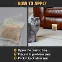 Cat Repellent Indoor & Outdoor, Cat Urine Deterrent, Cats Pee Repellant, Cat Scratch Deterrent for Furniture/Rug/Curtain, Keep Cats Out of Yard (1 Ounce (Pack of 8))