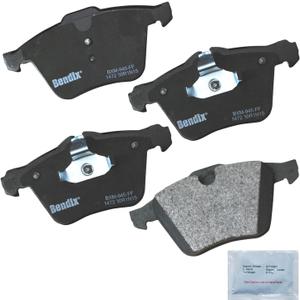 Bendix Priority1 CFM1472 Semi-Metallic Front Brake Pads for Jaguar S-Type 2008-2006,Super V8 2009-2006,XF 2015-2011,XFR 2013,XJ 2015-2010,XJ 2017,XJR 2009-2006,XK 2010,XK 2015-2012,XKR 2009-2007