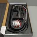 Touchless Kitchen Faucet with PullDown Sprayer,20 Single Kitchen Sink Faucets Black Pull Out Sprayer,High Arc Pulldown Single Handle for Motion Sensor,1handle 3 Hole Deck Mount,Black (Black)