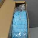 Number 3 Piata with Stick Blindfold Confetti, Blue Piata for Winter Ice Snowflake Princess Birthday Party Anniversary Decorations Supplies