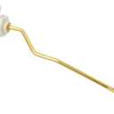 iFealClear Solid Brass Toilet Tank Flush Lever Replacement Compatible with TOTO THU068#CP for St743S, St454E Toilet Handle Replacement Trip Levers, Side Mount, Chrome