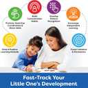Montessori Preschool Busy Book for Toddlers Ages 3 and Up - Preassembled - Preschool Learning Activities Montessori Educational Toys - Gifts for 3 Year Old Boys, Toddler Learning Toys Activities