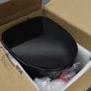 Mueller 12-Cup Drip Coffee Maker - Borosilicate Carafe, Auto-Off, Reusable Filter, Anti-Drip, Keep-Warm Function, Clear Water Level Window Coffee Machine, Kitchen Essentials & Accessories (Black)