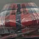 Eddie Bauer - Queen Bed Sheets, Cotton Flannel Bedding Set with Matching Pillowcases, Brushed for Extra Softness, Deep Pocket, Oeko-Tex Certified (Heartland Plaid Red)