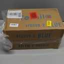 FEMILA Modern Wall Sconces Set of 2, 1-Light Wall Lighting Bathroom Sconces Single Vanity Light, Hammered Metal Shade, Dark Blue,4FG59B-2 Blue (6", 2 pack)