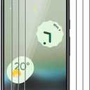 3 Pack Screen Protector For Google Pixel 6a (5G) Tempered Glass, Anti Scratch, HD Clear