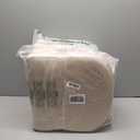 downluxe Indoor Chair Cushions for Dining Chairs,Kitchen Chair Pads with Ties and Non-Slip Backing, 16" x 16" x 2", Oatmeal Beige, 6 Pack