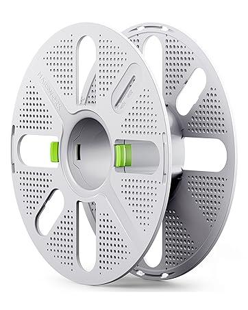 MarsWork Quick-Swap Reusable Spool for Refill Filament, Two-Finger Press Design, Compatible with Bambu Lab 3D Printers