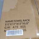 Pool Towel Rack with Wheels and Storage Tray for Indoor Outdoor Use