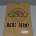 Spsyrine Blue Plastic Serving Tray for Ottoman, Coffee Table, Octagon Decorative Tray for Entertaining, Outdoor, Living Room, Home Decor