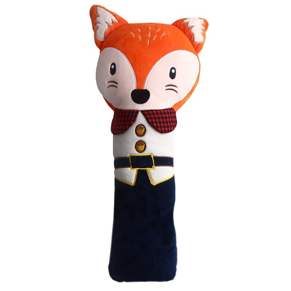 Car Seat Strap Shoulder Pads Covers for Kids Child - Safety Belt Pillow Fox