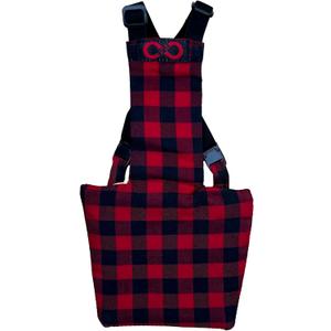 Chicken Diapers Duck Diaper Diaperalls for Hens, Roosters, Ducks, Ducklings - Reusable, Adjustable by Uni Infinity (Buffalo Plaid, Duck Small, 1, Count)