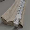 LazBlinds No Tools No Drill Cordless Roman Shades for Windows, Blackout Thermal Insulated UV Blocking Window Blinds, Room Darkening Fabric Blinds for Indoor Windows, 35'' W x 64'' H, Beige