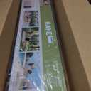 HAHE Extra Wide Folding Exercise Mat 75"x40"x0.4" TPE Fitness Mat