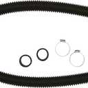 General Electric WH49X301 Drain Hose Replacement,Black