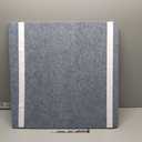 Feltor Felt Bulletin Board, 47"x23" Vision Board Contains 20 Push Pins (Random Color) ,  Gray