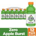 Gatorade Zero Sugar Apple Burst 12oz 12pk (EXP 04/02/27)