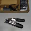 Wahl Groomsman Rechargeable Beard Trimmer kit for Mustaches, Nose Hair, and Light Detailing and Grooming with Bonus Wet/Dry Battery Nose Trimmer  Model 5622v (15 Piece)