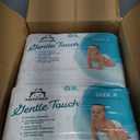 Amazon Brand - Mama Bear Gentle Touch Diapers, Hypoallergenic, Size 4, 148 Count, 4 Packs of 37, White