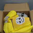 Halloween Animatronics Decorations Outdoor for Holding Candy and Gifts, 37 Inch Life Size with Balloon, Sound-Activated Sensor, Scary Decor for Home Party Indoor Outside Garden Lawn Grave Yard