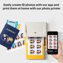 KODAK Dock Plus 4x6'' Photo Printer, 50 Sheets, Docking & Bluetooth Smartphone Printer for iPhone & Android, Instant Color Prints, 4PASS Dye Sublimation