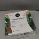 L. Ultra Thin Pads for Women, Organic Cotton Top Layer, Regular Absorbency, Menstrual Pads with Wings, Made Without Synthetic Pesticides and Fragrances, 42 Count