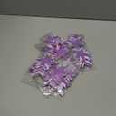 Patelai Glitter Star Garland Banner 2026 Party Decor 130 Feet Star Hanging Banner Twinkle Backdrop for Graduation Birthday Classroom Wedding Supplies(Purple,White)