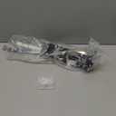 Therwen 2 Pack Fire Extinguisher Bracket 5 lb Wall Mount Stainless Steel Extinguisher Holder for Home Truck Vehicle (Black)