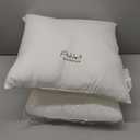Outdoor Pillows 18 X 18 Pillow Inserts Pack of 2, Water-Resistant Decorative Premium Square Pillow Stuffer Sham Waterproof Pillow for Sofa Couch, Porch Patio Living Room Bedroom Furniture