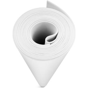 MEARCOOH EVA Foam Cosplay White 1mm Thick (1mm to 20mm) Large 35.5" x 59" Sheet Premium High Density 86 kg/m3 for Cosplay, Crafts Projects
