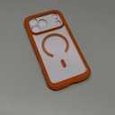 Miracase for iPhone 17 Pro Max Case 6.9" Full-Body Phone Case with Built-in Glass Screen Protector& Full Camera Protector,[Magnetic with MagSafe] Drop Proof 17 ProMax Cover, Orange