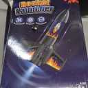 Rocket Launcher for Kids, 300 Feet Flight Altitude Rechargeable LED Spinner Rocket with Remote Control, Parachute Flying Model Rocket Toys, Electric Auto Launch Outdoor Space Toys Gifts for Ages 6-14