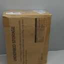 Bamboo Under Bed Storage Containers- Underbed Organizer with Wheels with Large Capacity Dust Bag,Sturdy Wood Rolling Under Bed Shoe Storage Organizer 2 Packs (Nature, 2 Packs (33.07"×16.54"))