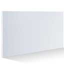 Wesiti Hdpe Plastic Sheet 1" Thick 12" Length 24" Width White Polyethylene Sheet High Density Polyethylene Thick High Density Plastic Board for Crafts(1 Piece)