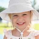 HONGTEYA Baby Sun Hat Toddler Boy Bucket Hat Kids Summer Beach Hat Wide Brim Sun Protection
