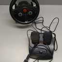 SUBSONIC - Superdrive 220 RS-5 Steering Wheel compatible PS5 - Racing Wheel with Dual Joysticks, Pedals and Paddles - 22 cm Diameter, 180 Rotation. Compatible with PS5 and PC - Black