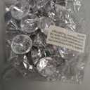 BLUE PANDA 36 Pack Plastic Diamond Rings for Bridal Shower Game, Bulk Set for Bachelorette Party Favors (1 x 1.5 In) - Bachelorette Party Accessories - Fake Diamond Ring