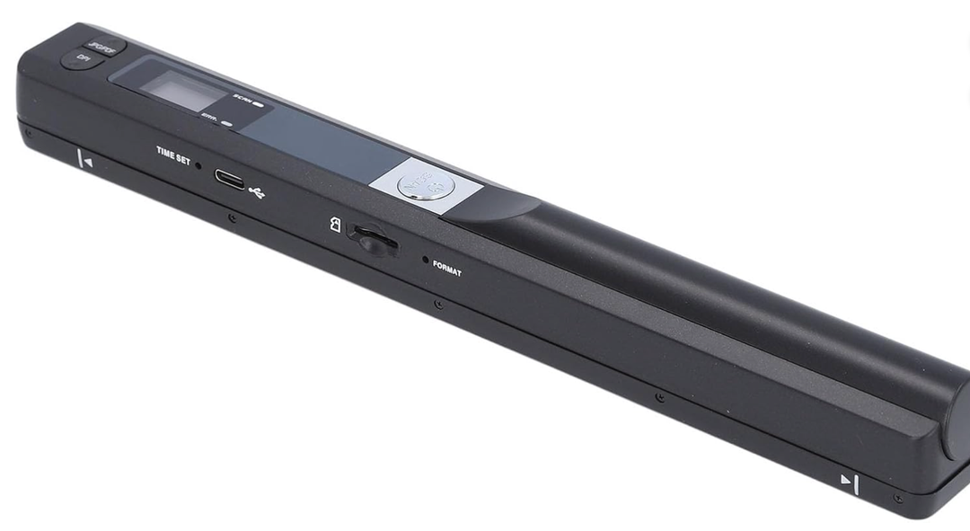 Portable Document Scanner, AOZBZ 900DPI Handheld Image Scanner, Scanning Wand,A4 Colour Photo Mobile Scanner Handy Scan (JPG/PDF Format, High Speed USB 2.0, Included 16G SD Card)