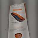 SOF SOLE ATHLETE Performance Men's Insoles - PU Foam & Gel Inserts - Heel-to-Toe Cushioning, Support, & Moisture Control, - Lightweight Comfort & Stability - Ideal for Runners, Walkers, Athletes (13-14, Orange)