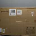 SpaceAid Noodle Board Stove Kitchen Cover with Handles, Top Covers for Gas Burners and Electric Stove, Oven Decor Accessories Wood Tray for Countertop, Black Bamboo (29.5"W x 22"D x 2.1"H)