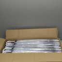 Reginary 30 Pieces Wedding Umbrellas Bulk Auto Open Stick Umbrellas with White European J Hook Handle Windproof Large Canopy Umbrella for Outdoor Wedding Bride Groom Photography Golf (Clear)