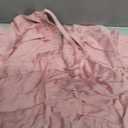 SOLY HUX Women's Summer Mini Dress Halter Backless Sleeveless A Line Ruffle Hem Flowy Cami Dresses Sundress Pure Light Pink XX-Large