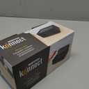 Bostitch Office Konnect Power Hub, Two Outlets Charging Station for Desktop, Shallow Tray Top, Black