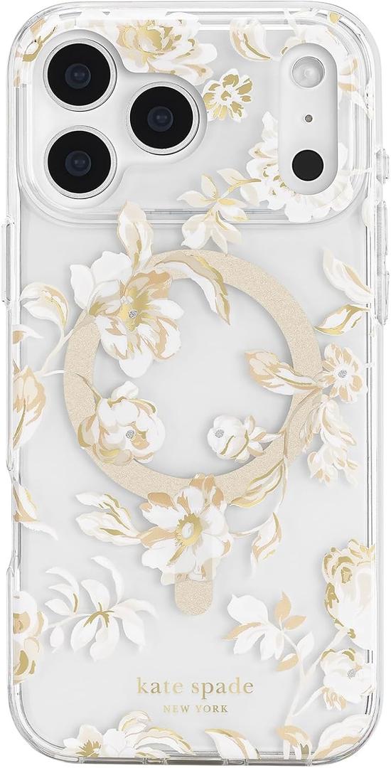 kate spade new york iPhone 17 Pro Max Case - Compatible with MagSafe - Designer Phone Case - Autumn Toile