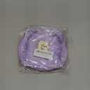 Initial Clear Makeup Bag Small Cosmetic Bag Travel Toiletry Bag Clear Zipper Pouch Purse Organizer Bags for Women (Purple, G)