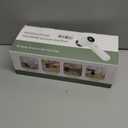 Vacuum Sealer for Food, 60kPa Powerful Compact Handheld Vacuum Sealer Machine with 10 Reusable Bags & 10 Mason Jar Lids, Cordless Portable Food Savers for Preservation (Black)