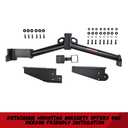 DBXB-RV Class 3 Trailer Hitch Standard 2-Inch Receiver Compatible with 2020-2026 Toyota Highlander, Multi-Fit Hitch to Receive Ball Mount, Cargo Carrier, Bike Rack, Black Matte Powder Coated. 13453